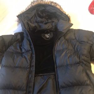Puffy parka winter jacket